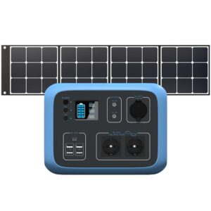 Bluetti AC50S -комплект с солнечной панелью 120W